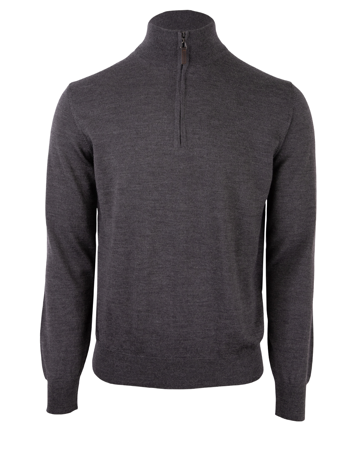 dark grey quarter zip