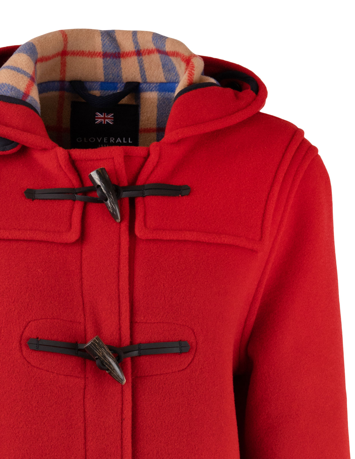 Women's Original Duffle Coat Red/Thomas
