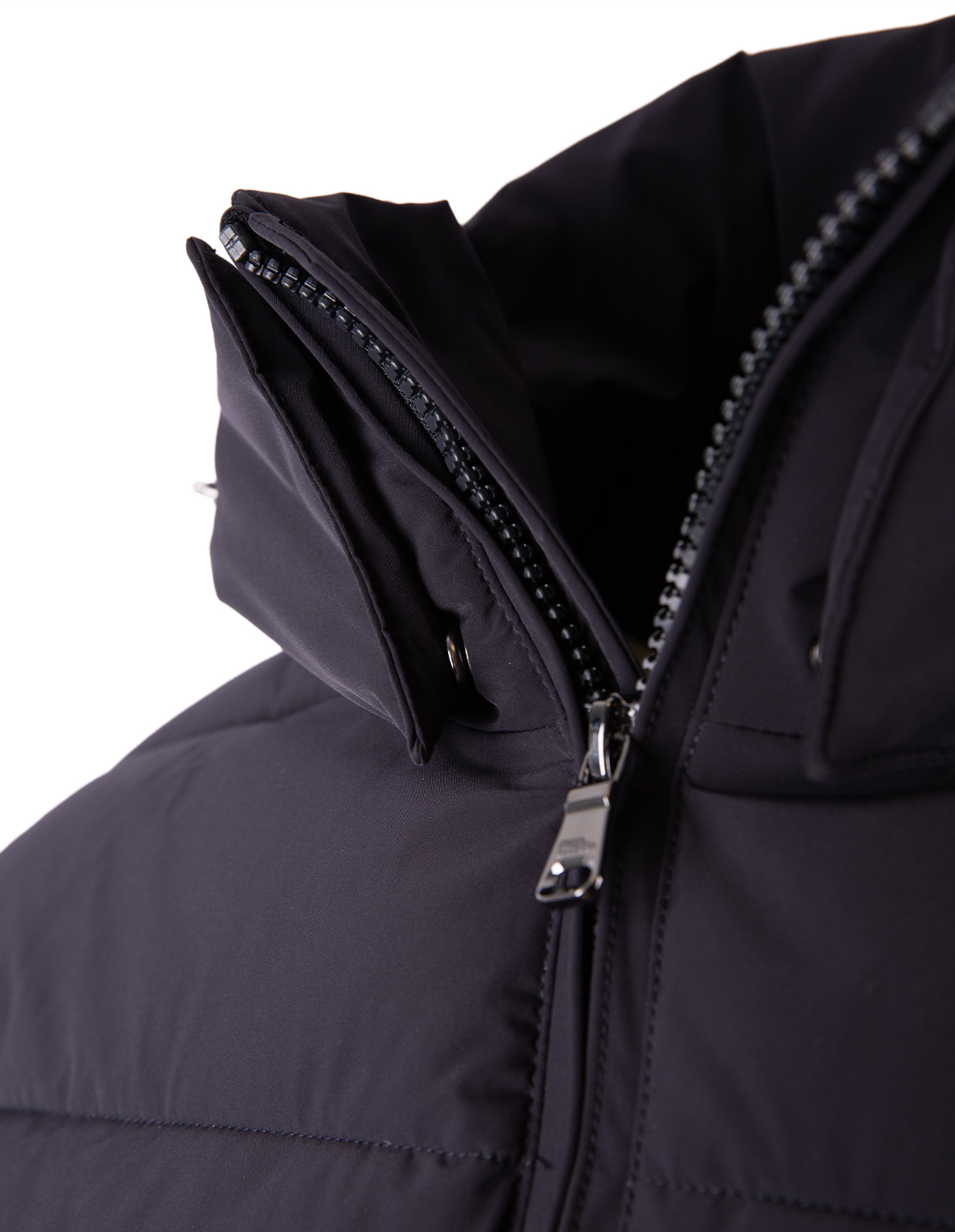 Hooded Puffer Jacka Navy