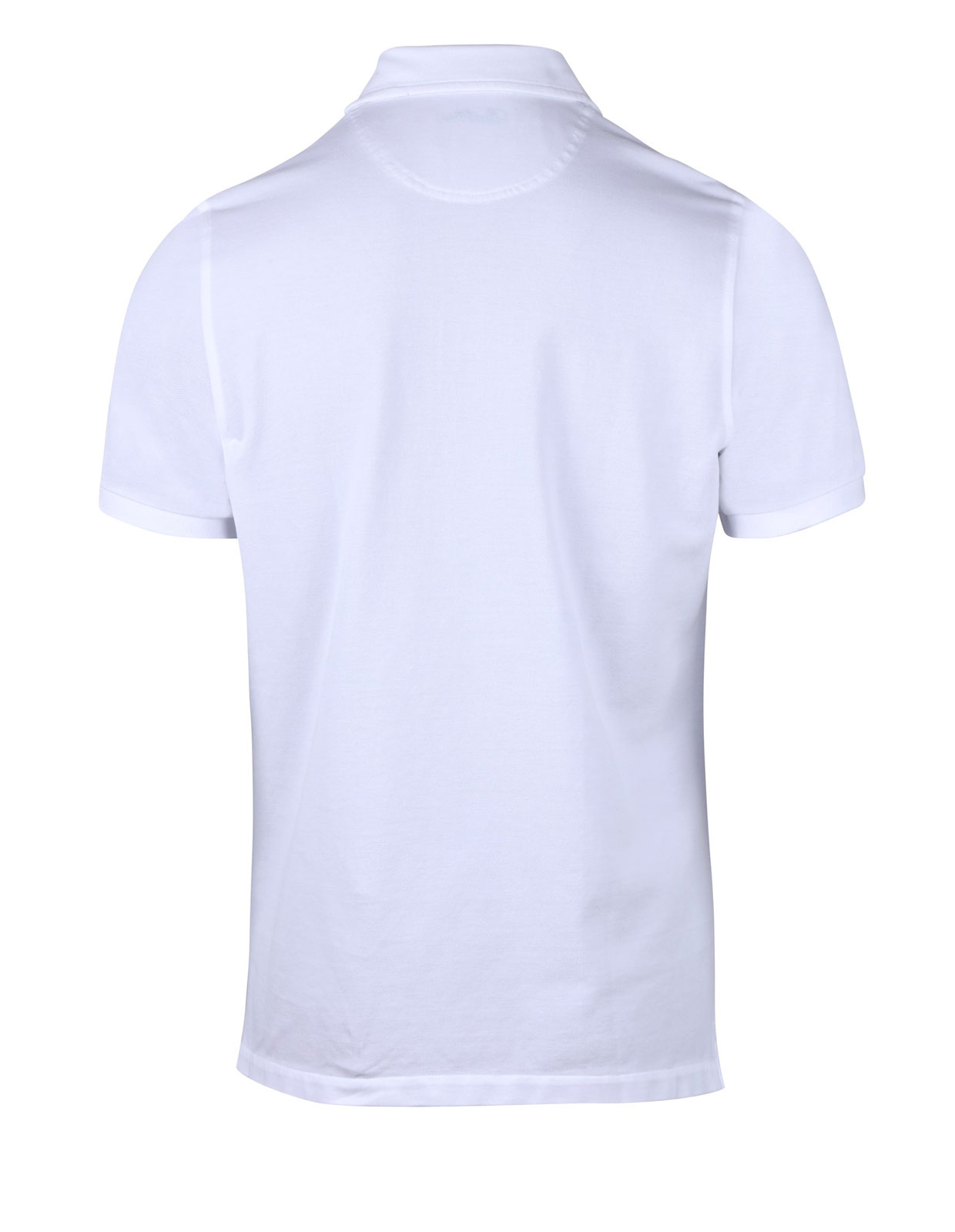 white polo collar