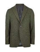 Fogerty Tweed Jacket Herringbone Green