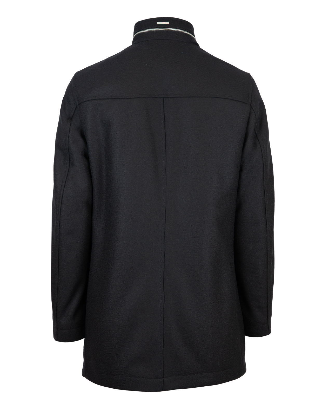 Camron4 Jacket Regular Fit Wool Blend Black