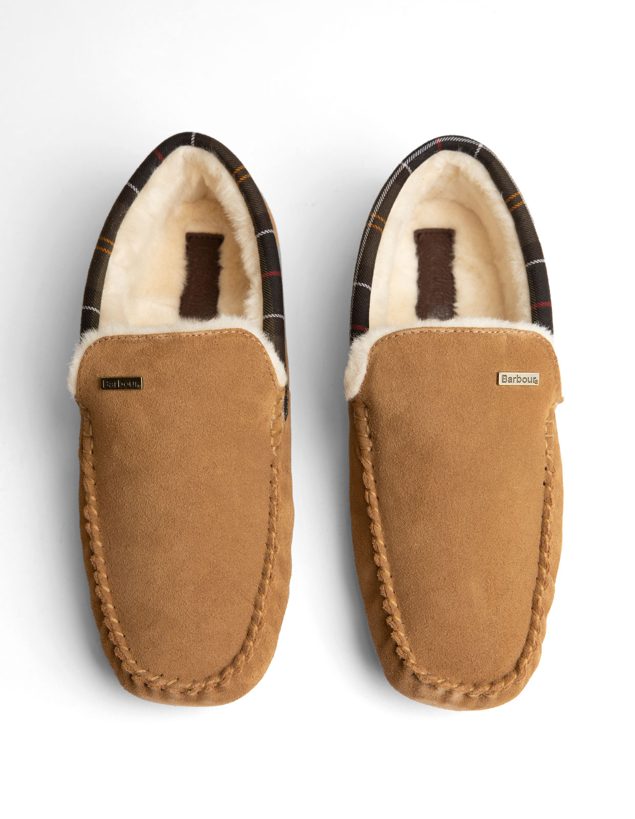 Monty Slippers Camel Suede