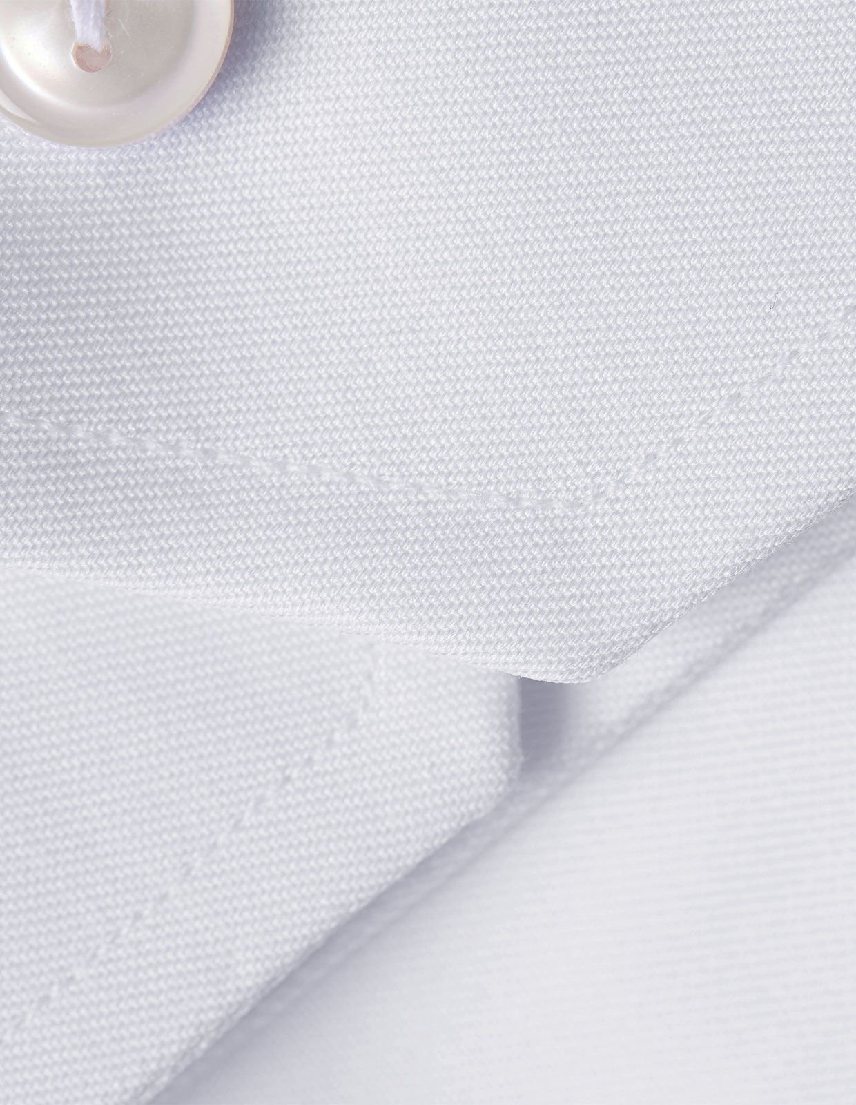 Slim Fit Signature Twill Shirt White Stl 44