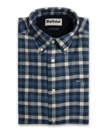 Rothe Tailored Shirt Flannel Check Navy