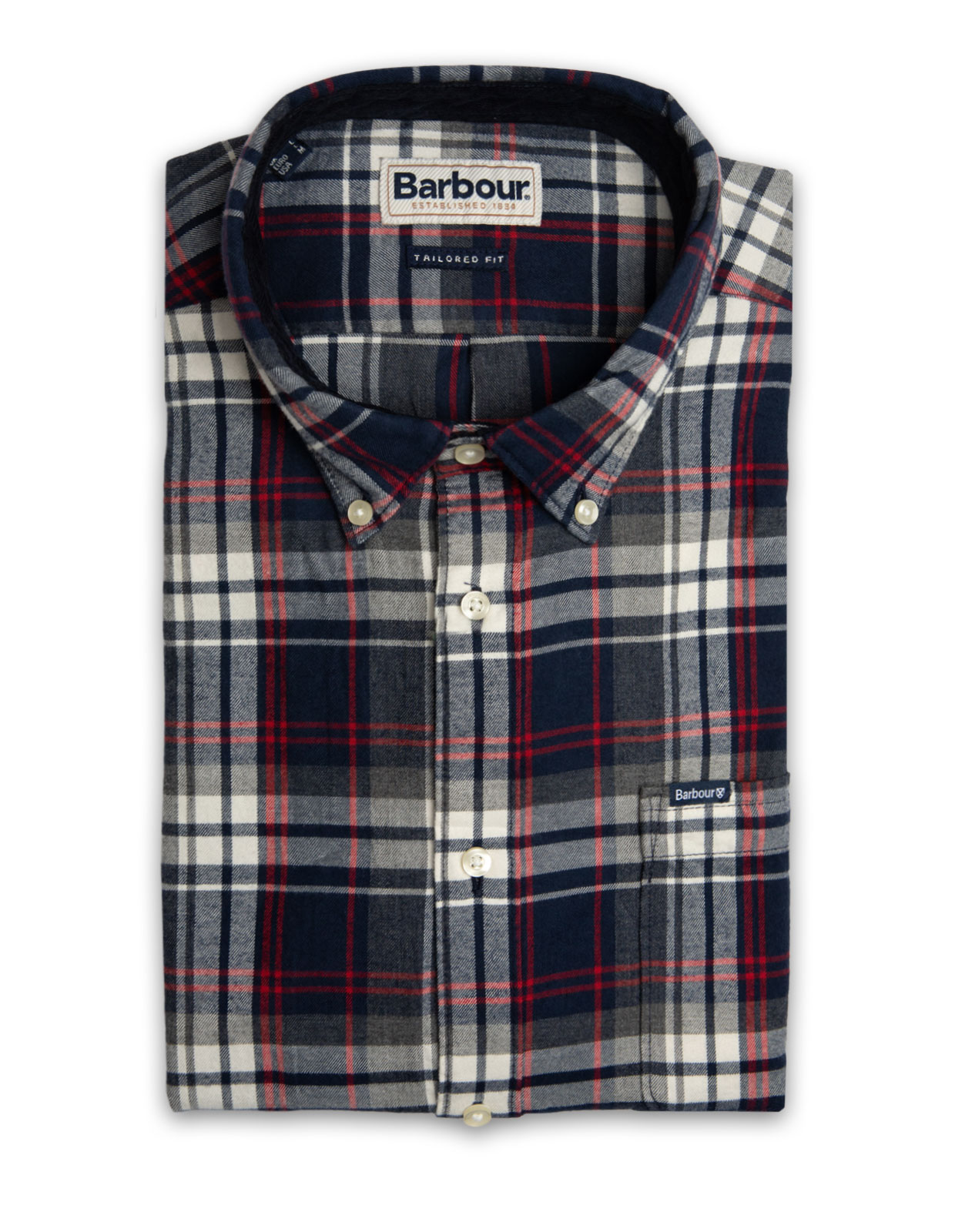 Crossfell Skjorta Flannel Blårutig