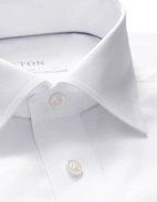 Classic Fit Skjorta Signature Twill Vit 40