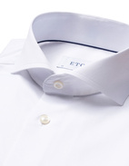Super Slim Fit Twill Shirt White