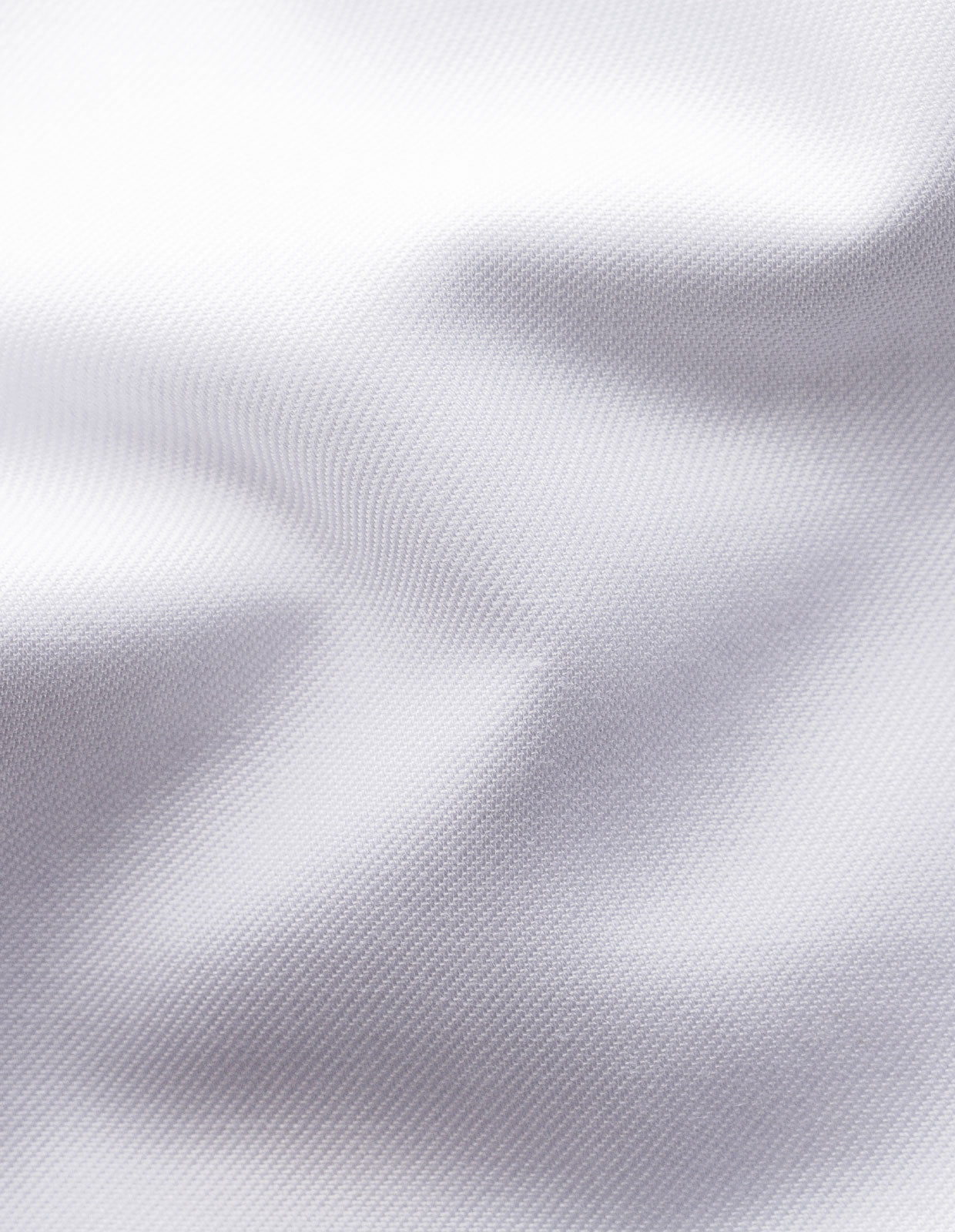Super Slim Fit Twill Shirt White