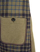 Morris Duffle Coat Loden Check Stl XXL