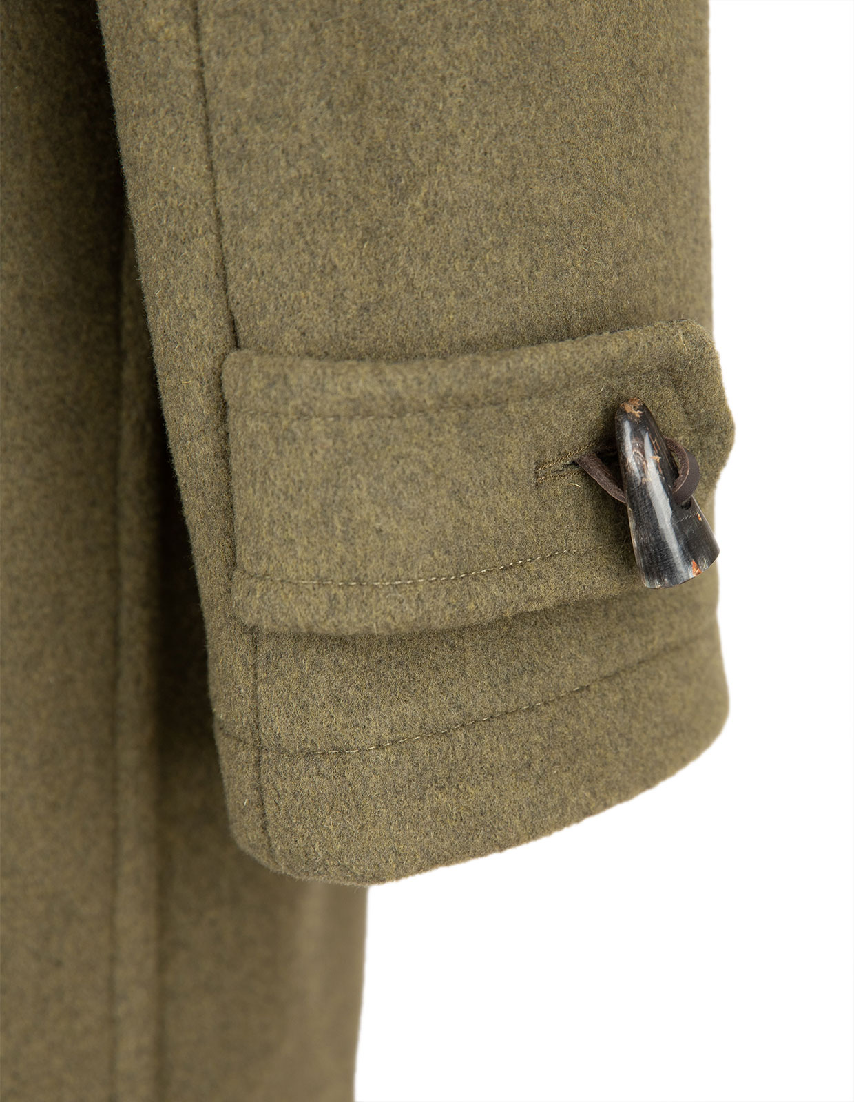 Morris Duffle Coat Loden Check