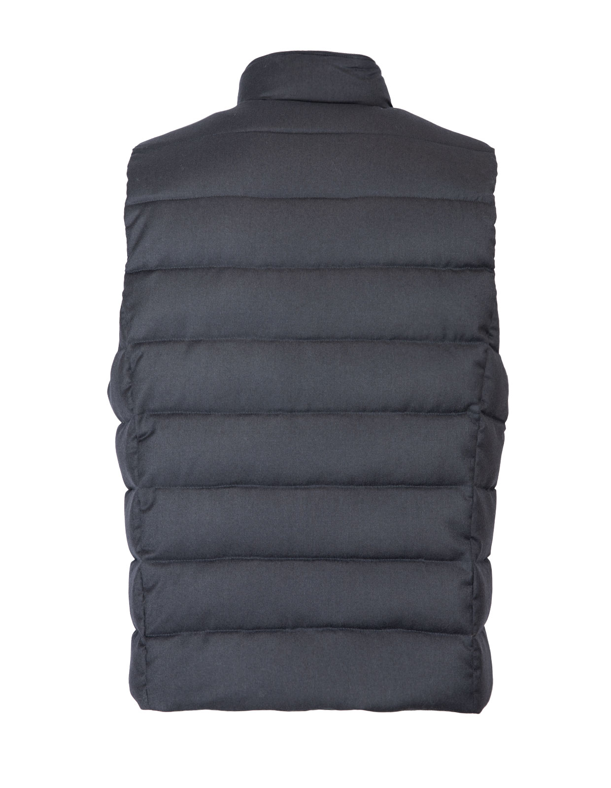 Oliver-L Wool Cashmere Down Vest Blu