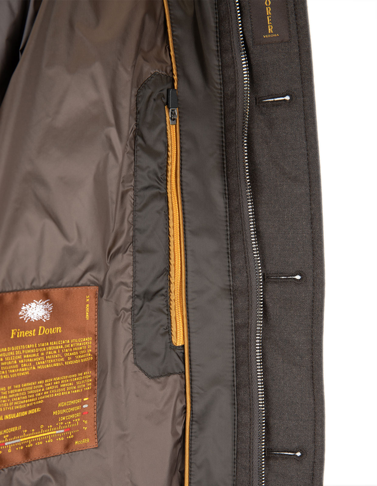 Fantoni-SHL Jacket Asfalt Brown Stl 50
