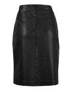 Dania Leather Skirt Black Stl 38
