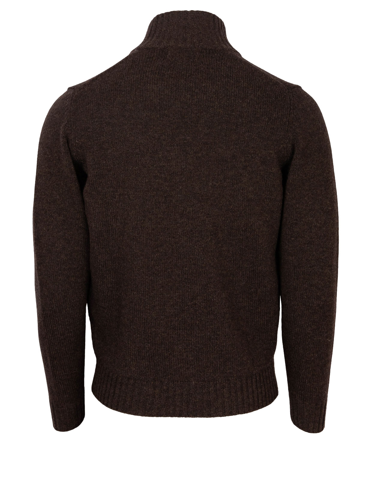 Landford Cardigan Lammull Mörkbrun Stl 54