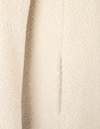 Hooded Wool Coat Sand Stl 48