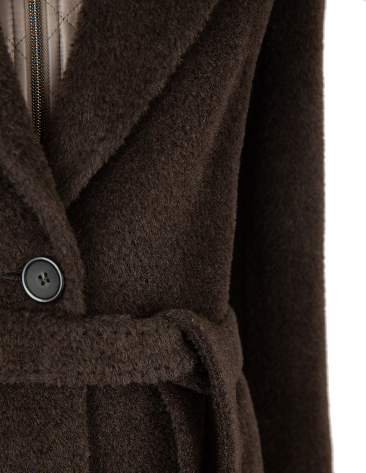 Wool Coat Brown