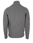 Landford Cardigan Lammull Ljusgrå