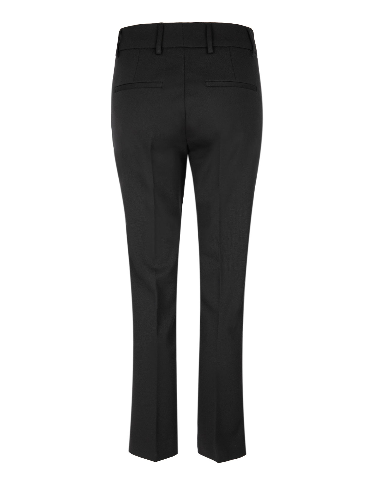 Dora Cropped Jersey Trousers Black