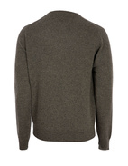 Crew Neck Cashmere Heather Green