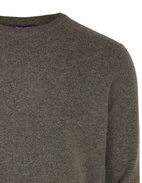 Crew Neck Cashmere Heather Green