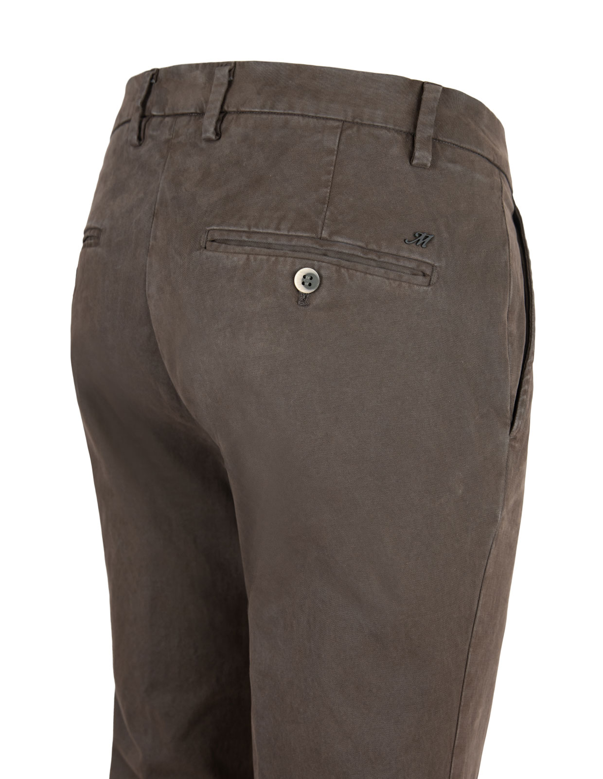 Milano Chinos Mörkbrun