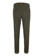 New York Chinos Cotton Stretch Texture Olive