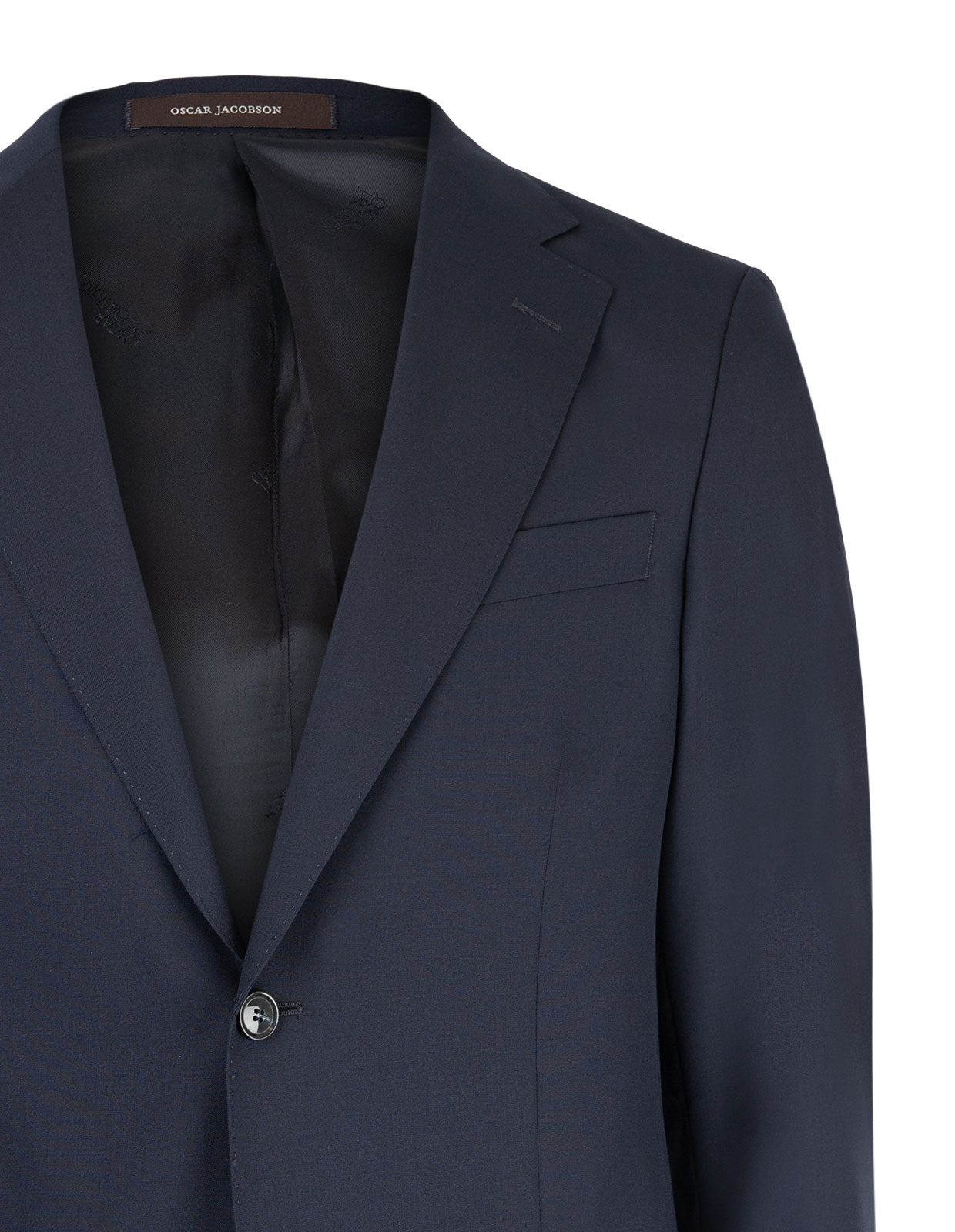 Edmund Suit Jacket Slim Fit Mix & Match Wool Dark Blue Stl 150