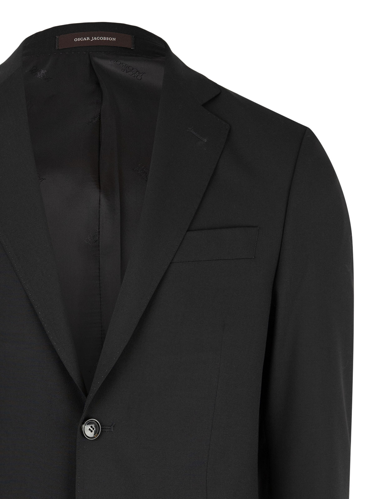 Edmund Suit Jacket Slim Fit Mix & Match Wool Black Stl 148