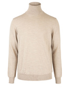 Roll Neck Merino Sand Stl S