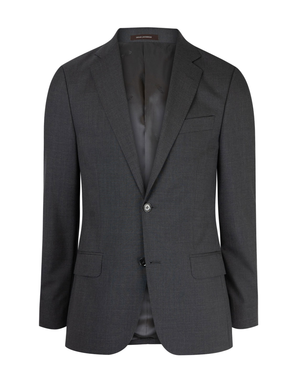 Edmund Suit Jacket Slim Fit Mix & Match Wool Dark Grey