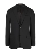 Edmund Suit Jacket Slim Fit Mix & Match Wool Black Stl 148