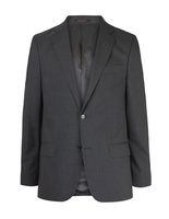 Falk Suit Jacket Regular Fit Mix & Match Wool Dark Grey Stl 100