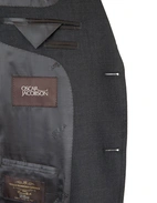 Falk Suit Jacket Regular Fit Mix & Match Wool Dark Grey Stl 148