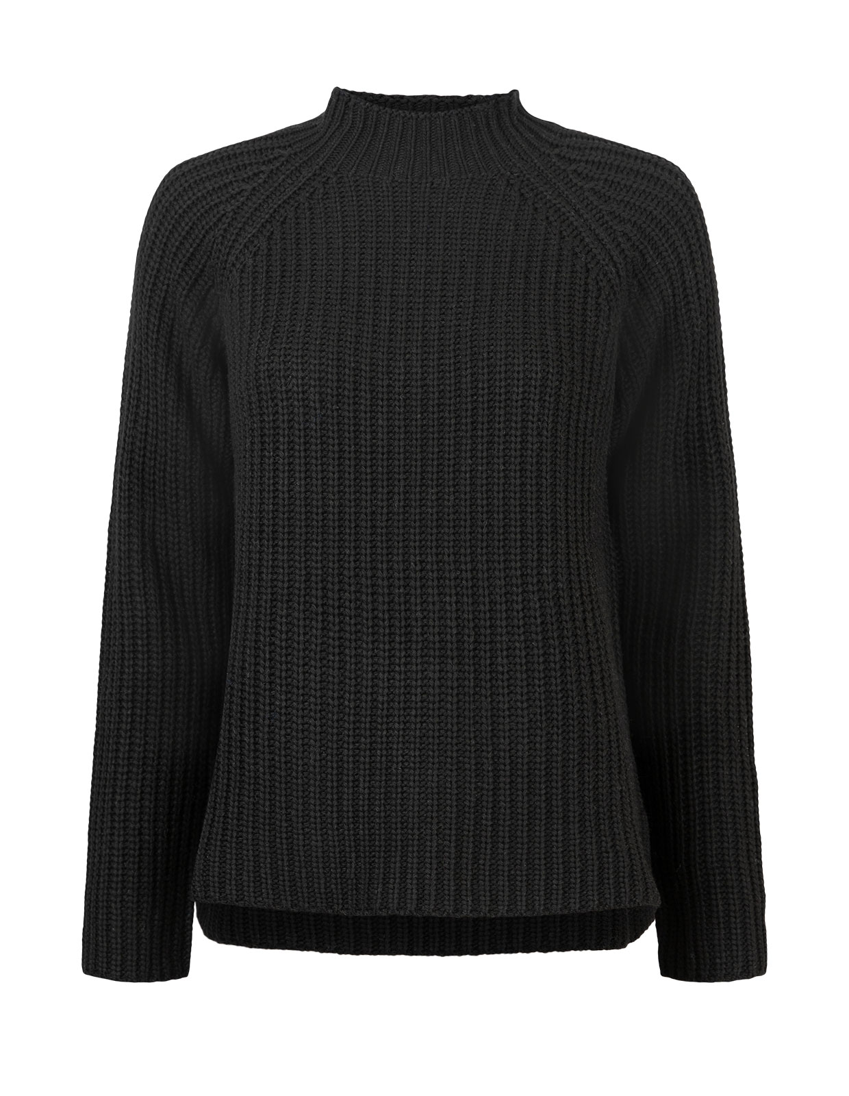 Turtle Rib Sweater Nero
