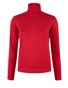 Turtle Neck Sweater Red Stl XL
