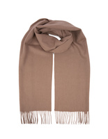 Cashmere Scarf Ljusbrun One Size