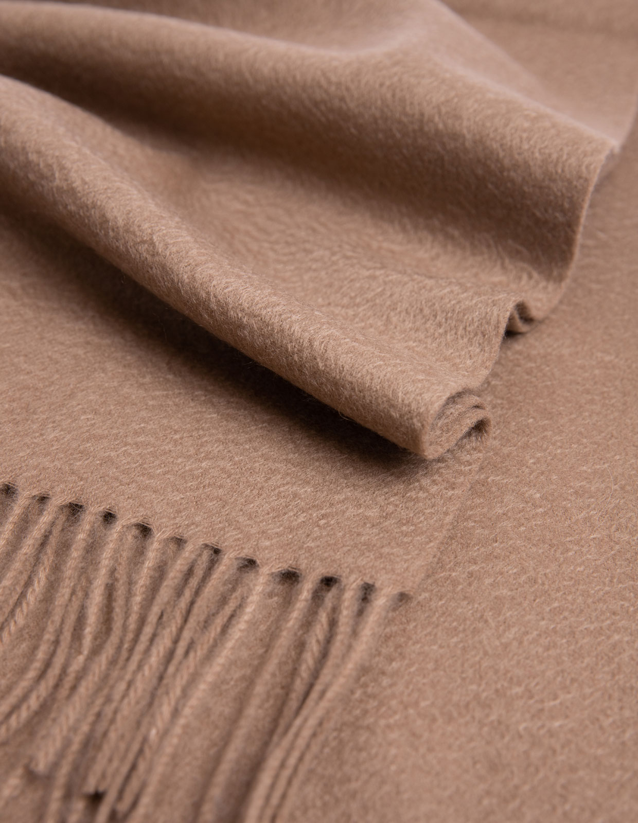 Cashmere Scarf Ljusbrun One Size