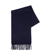 Cashmere Scarf Navy One Size