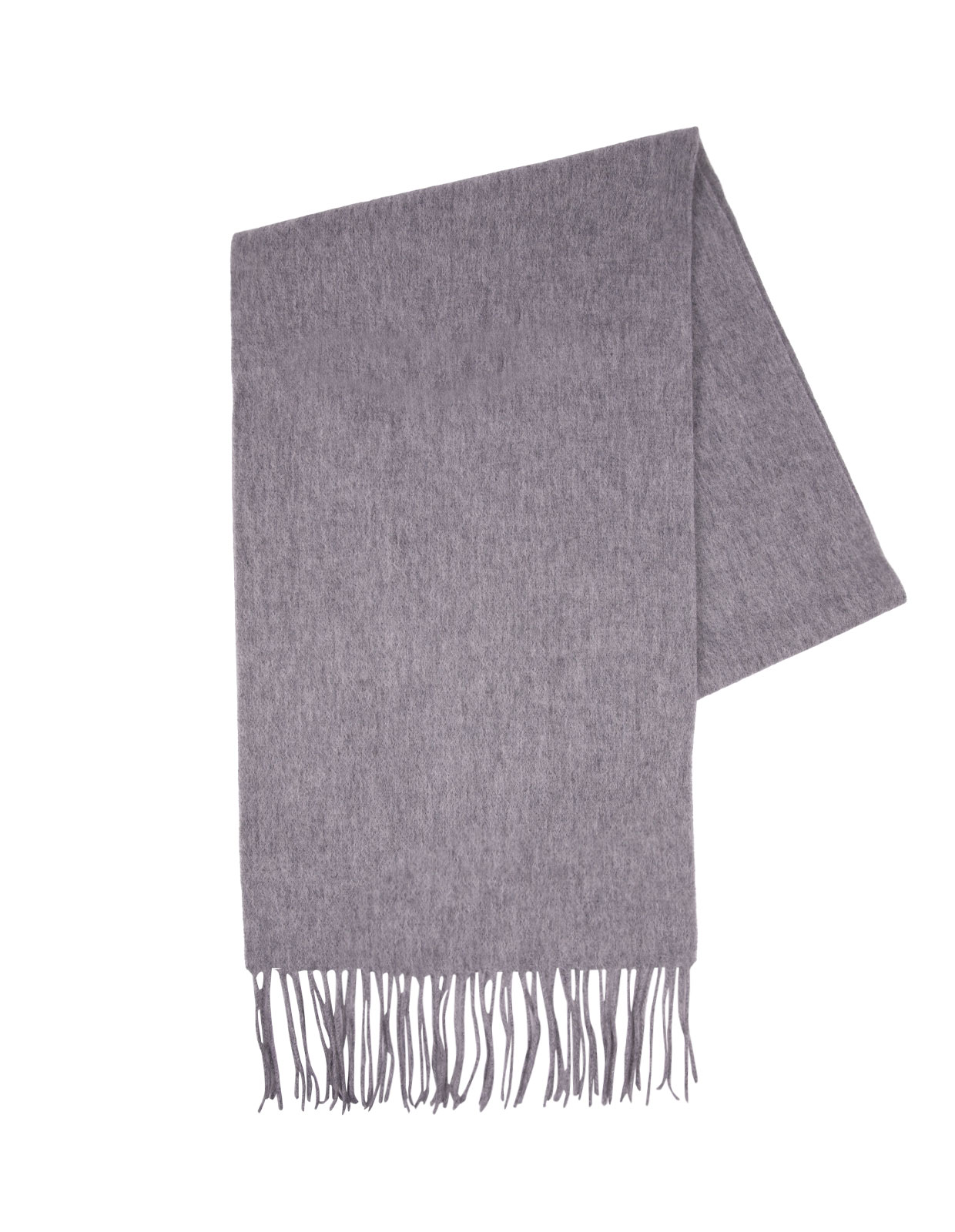 Cashmere Scarf Solid Light Grey