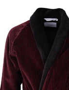 Morgonrock Winston Gents Black/Wine