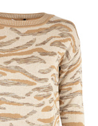 Promosso Jaquard Sweater Nocciola Stl S