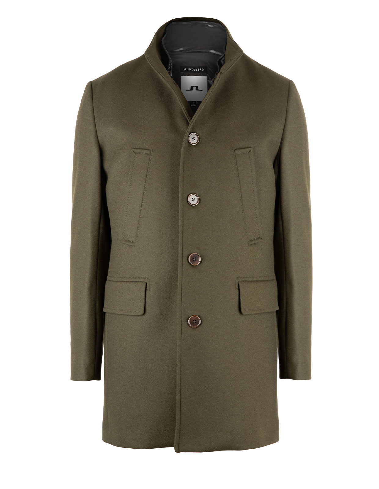 Kali Melton Coat E Seaweed Green