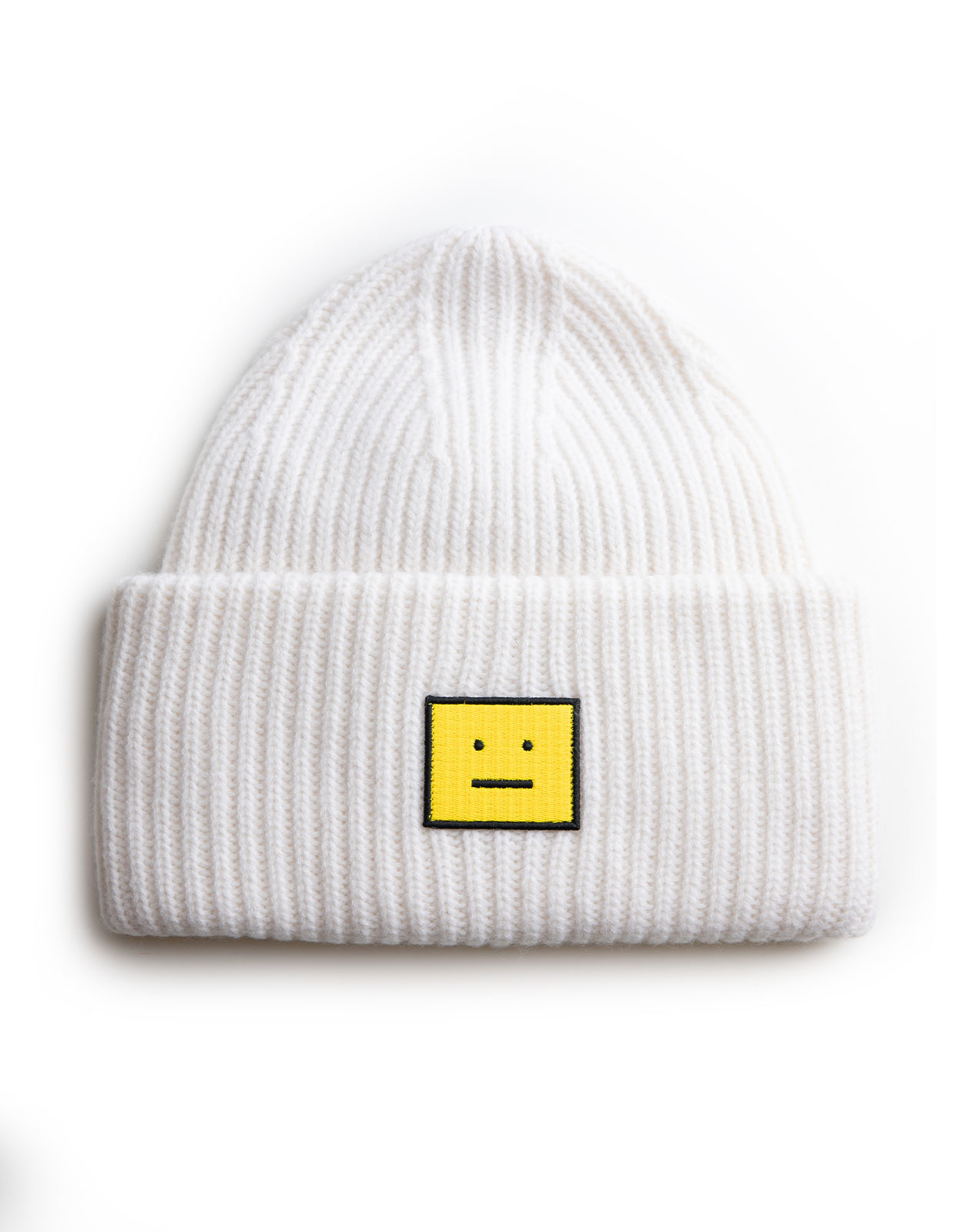 Face logo beanie White/Yellow Face logo beanie White/Yellow