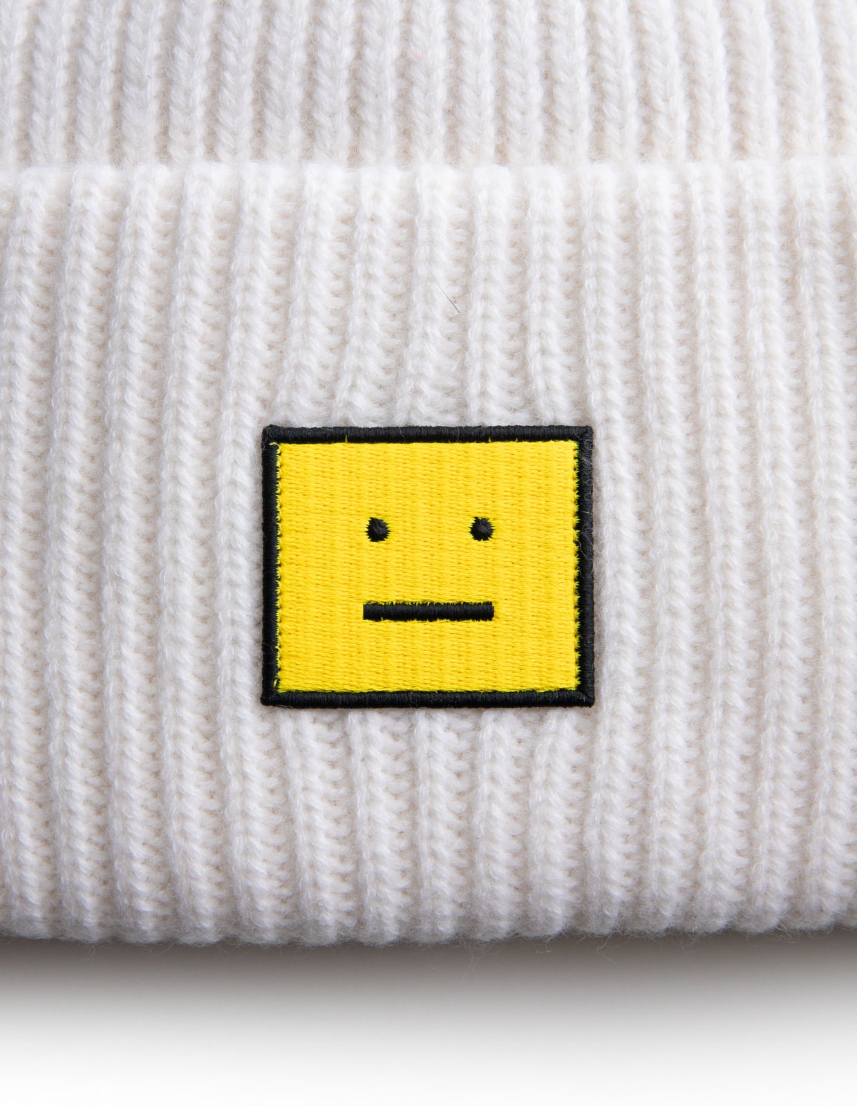 Face logo beanie White/Yellow Face logo beanie White/Yellow
