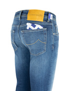 Nick J622 Jeans Denim Stretch Mid Blue Stl 36"