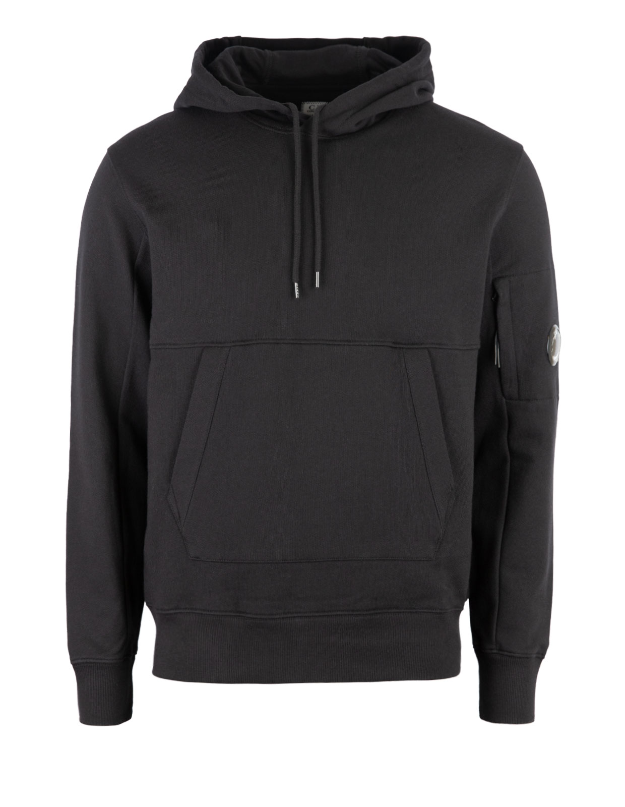 Hooded Sweatshirt Black Stl S