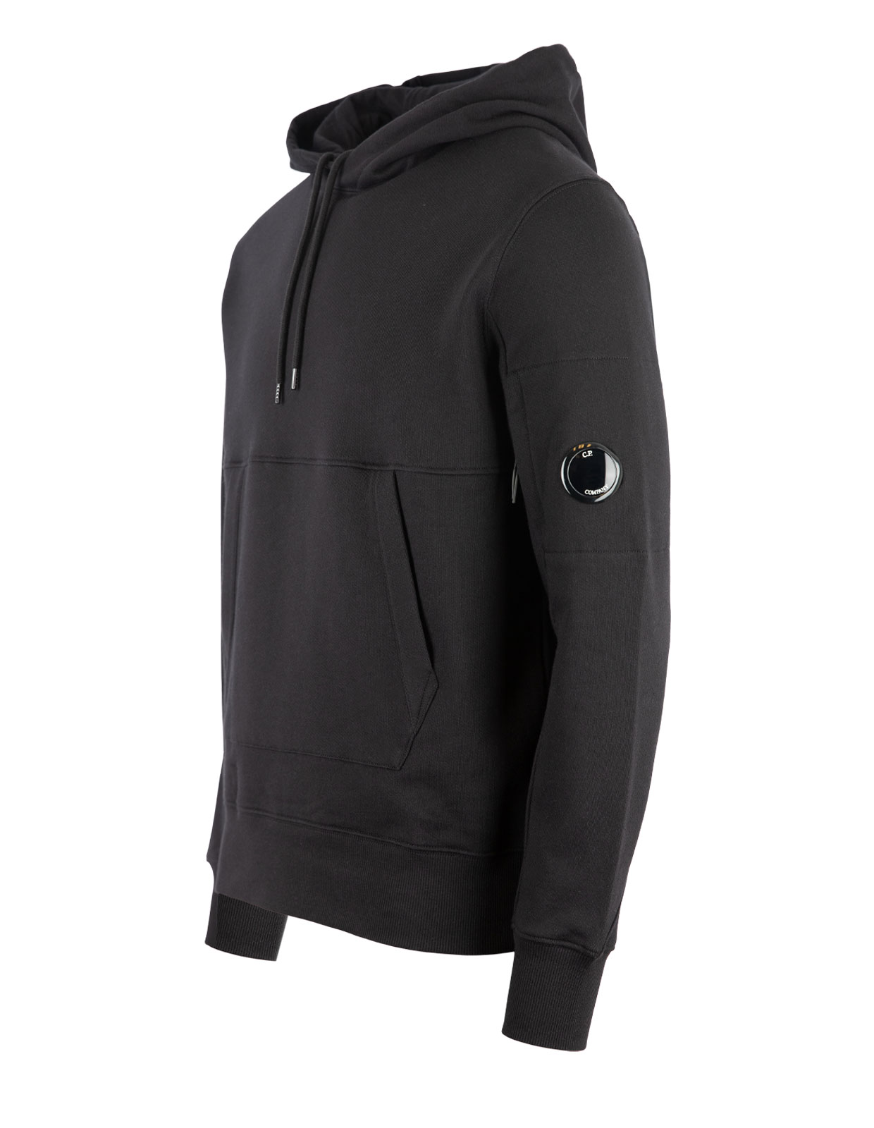 Hooded Sweatshirt Black Stl XL