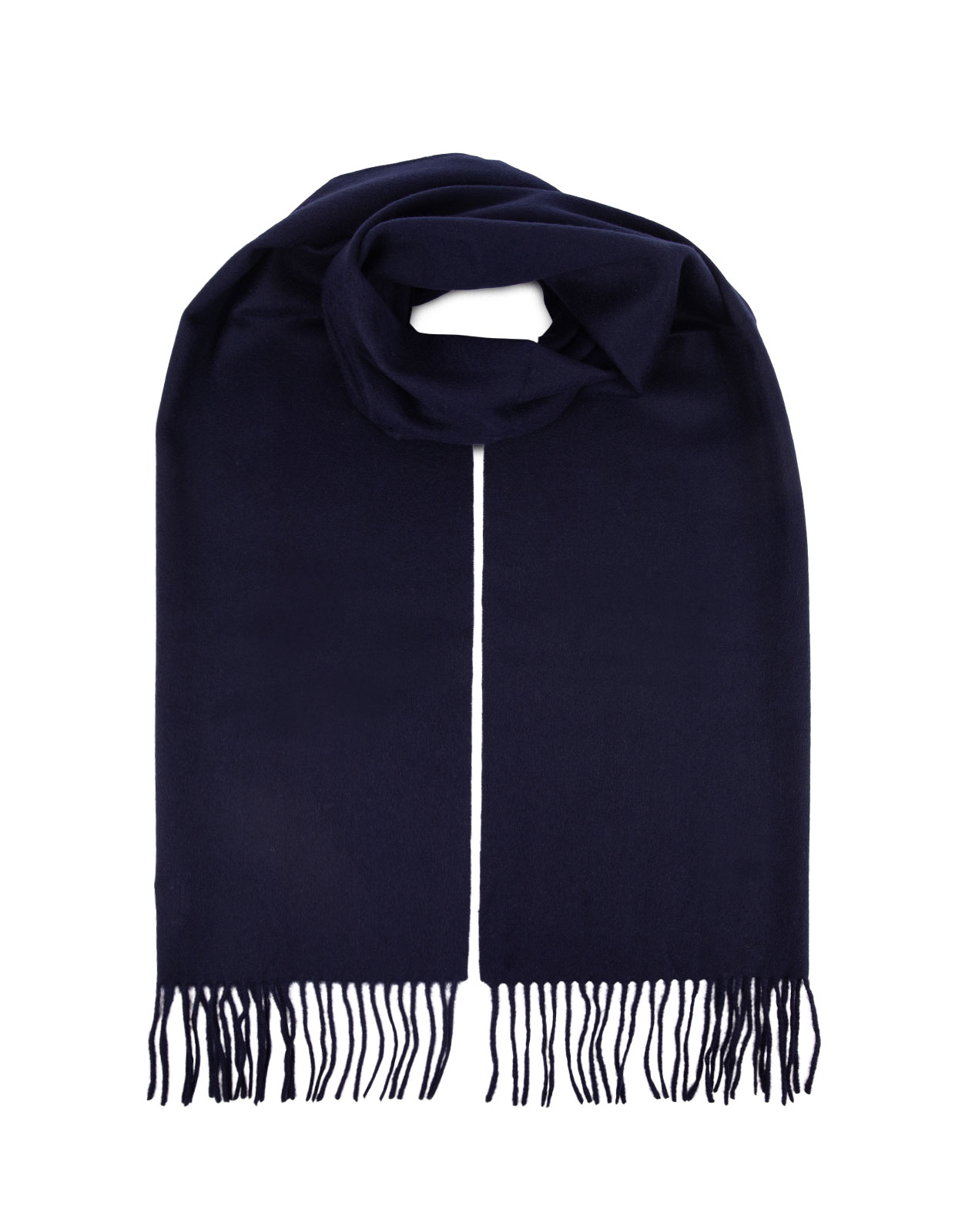 Cashmere Scarf Navy