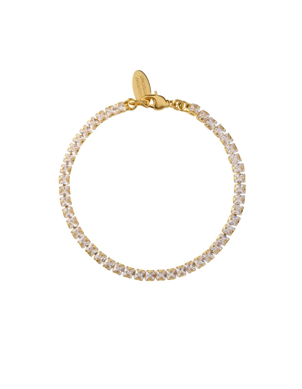 Zara Armband Gold/Crystal